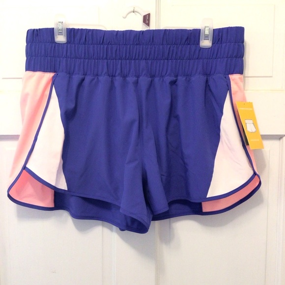 Avia Women's Plus Size Running Shorts with Brief Liner Size XXL-20 - Picture 8 of 12